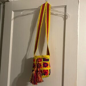 Small girls size Wayuu tribal mochila